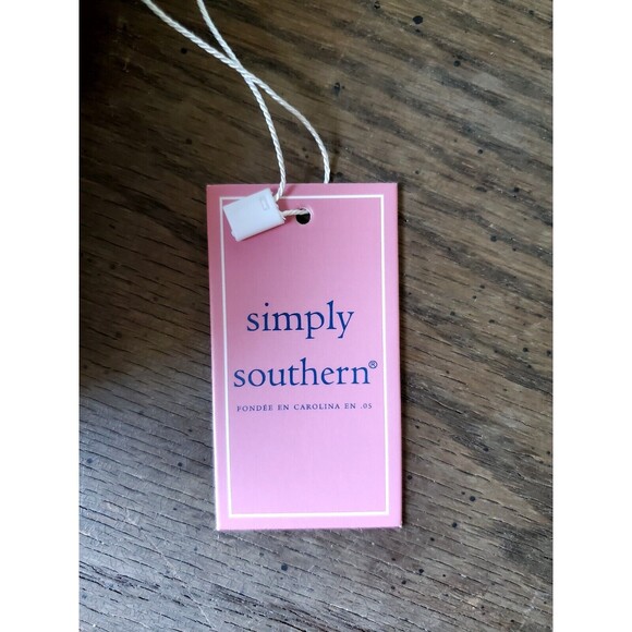 Simply Southern Mint Blue Green Crossbody Bag Gold Chain Quilted Pattern NWT - Picture 10 of 11